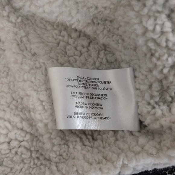 ORVIS Pullover Men's L Gray Sweater 1/4 Zip Pockets Sherpa Lining Mock Neck - Picture 12 of 15